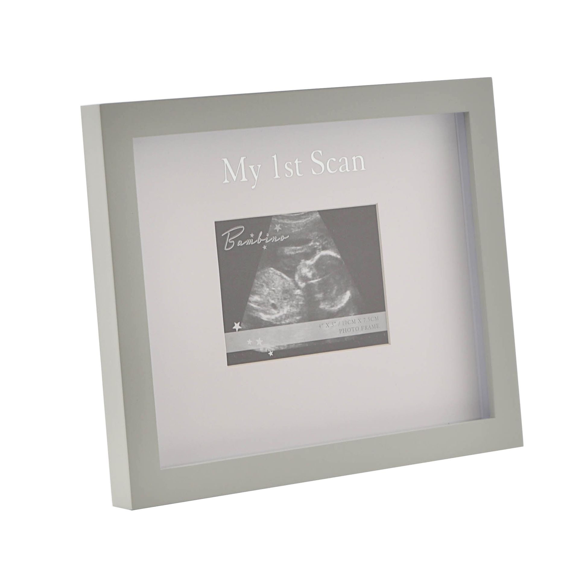 Bambino My 1st Scan Photo Frame in Lidded Gift Box | Widdop and Co.