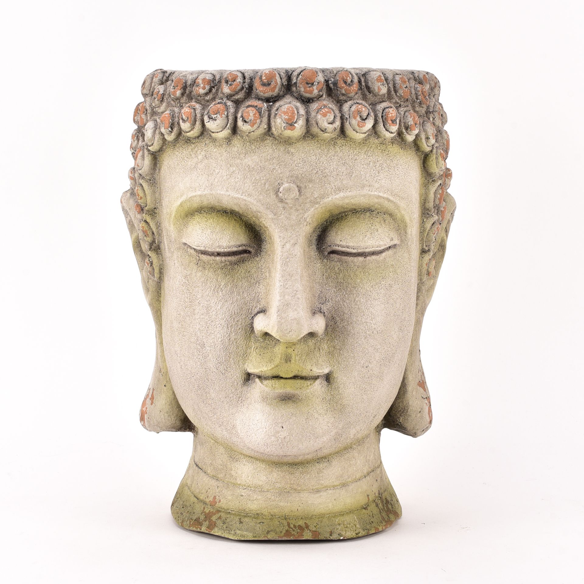 Large Buddha Head Planter 31cm | Widdop and Co.