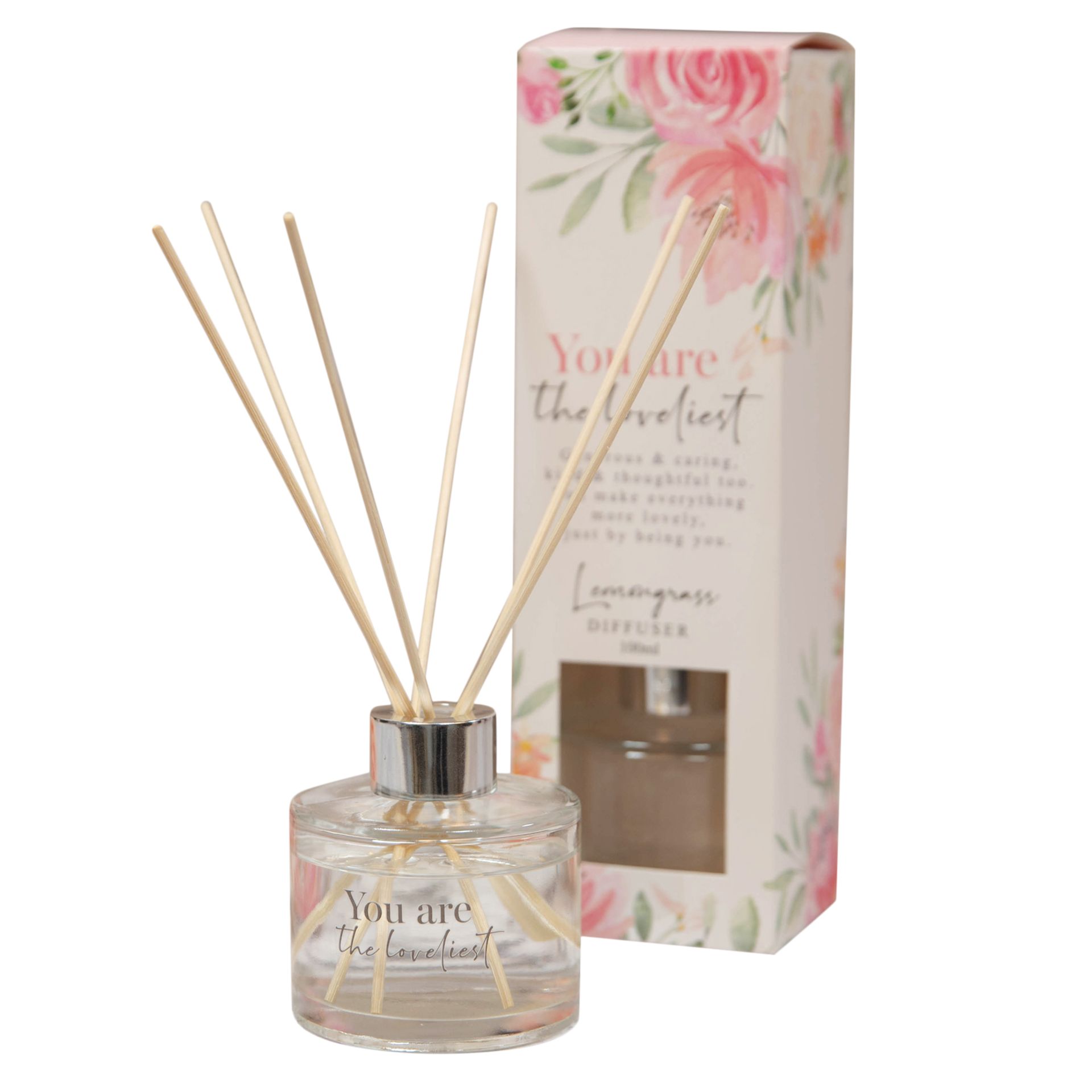 Sophia Scented Reed Diffuser Set You Are the Loveliest