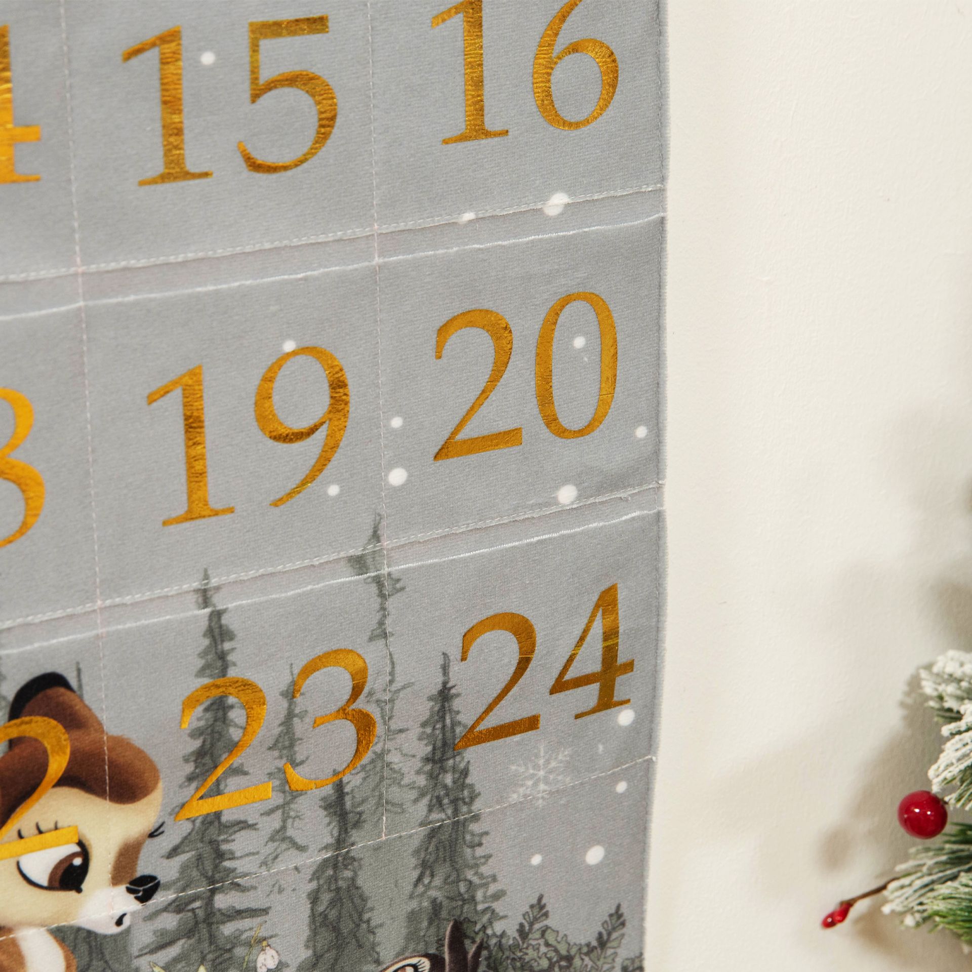 Disney Bambi Fabric Advent Calendar Widdop and Co.